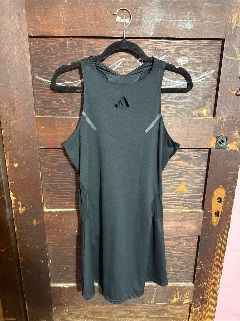 adidas Black Sleeveless Athletic Dress